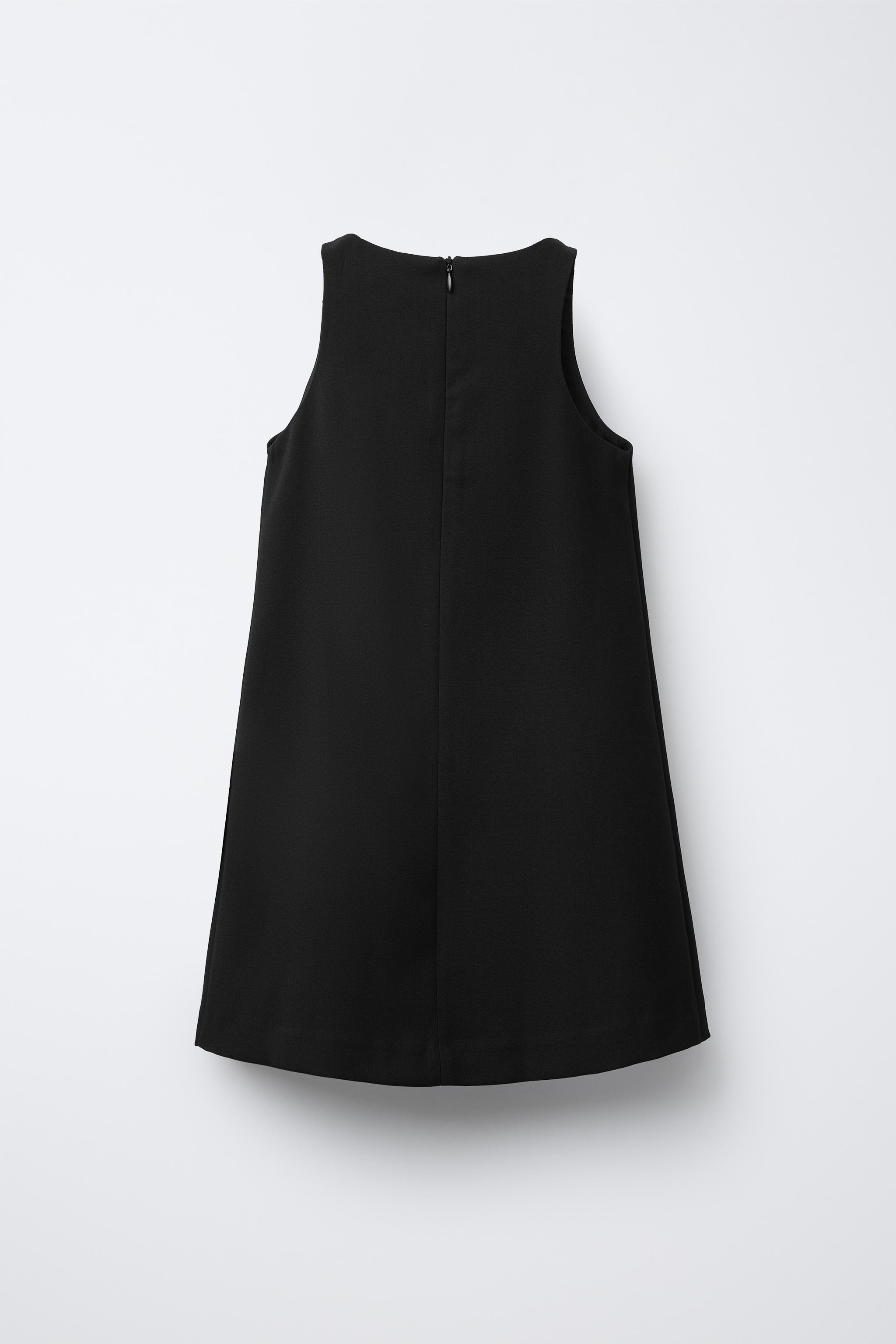 BOW PINAFORE DRESS